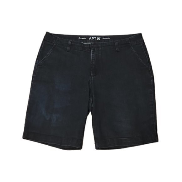[Apt 9] Blue Bermuda Shorts - Size 14 - Picture 1 of 7
